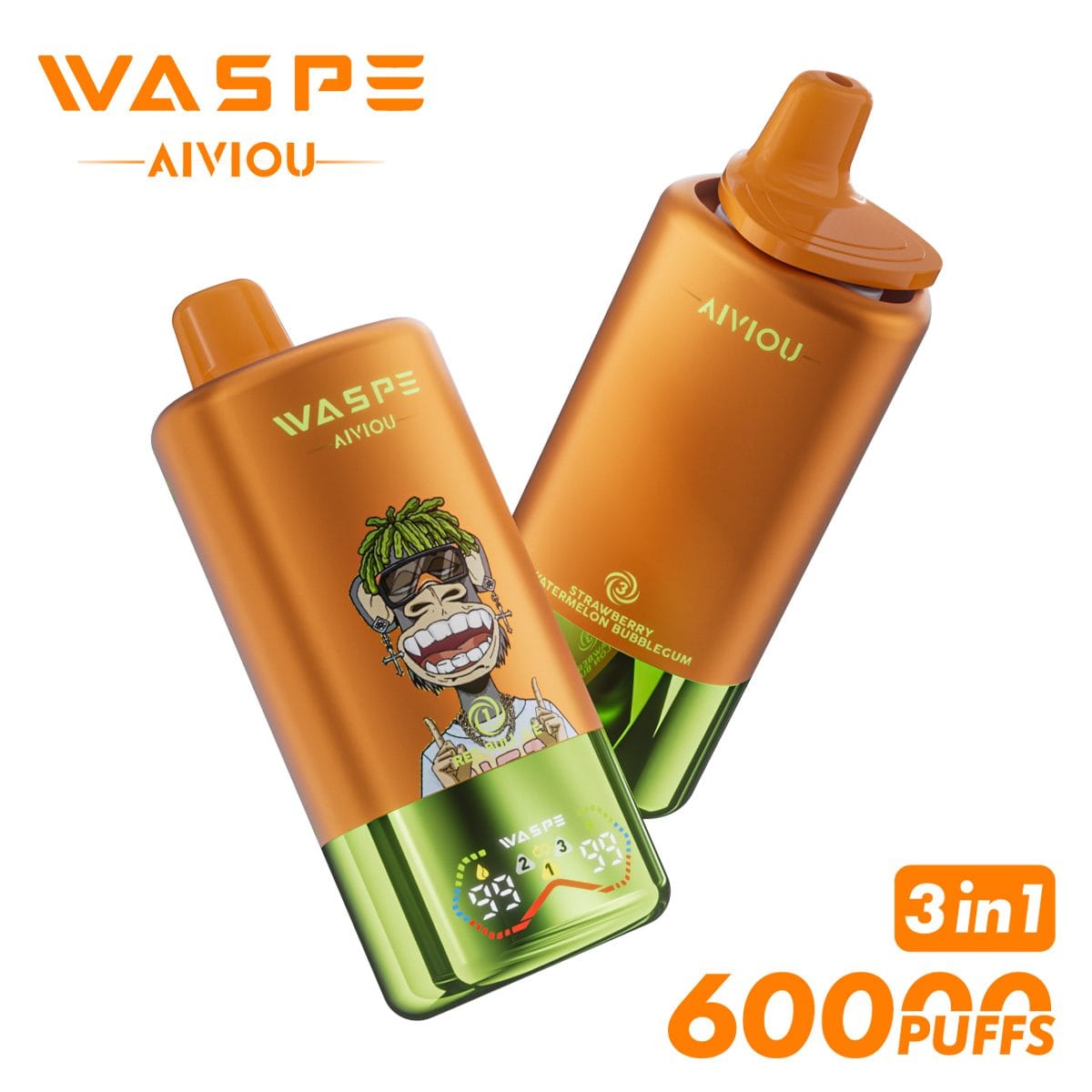WASPE 60K | 3-in-1 60000 puffs, triple flavor, bulk disposable vape - Image 7