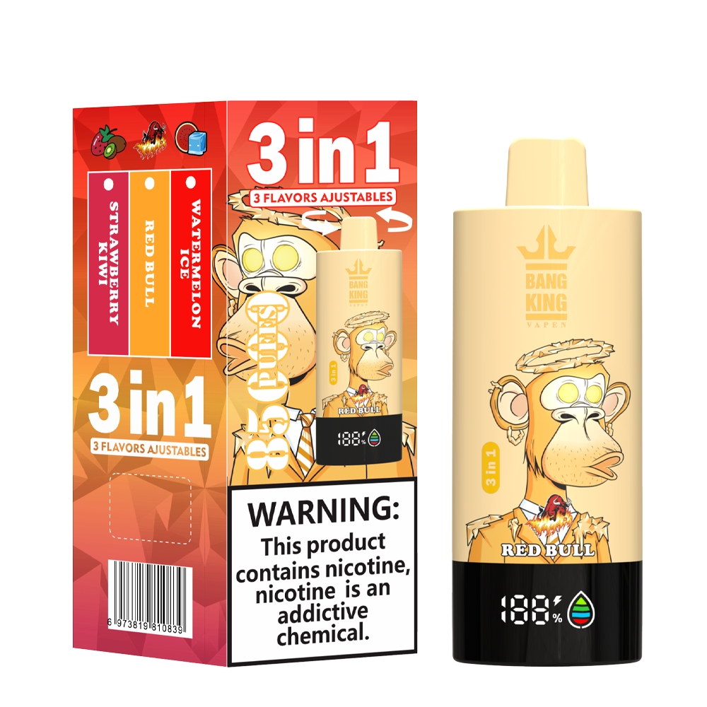 Bang King 85K 3-in-1 85000 Puffs | triple flavor bulk disposable vape - Image 2