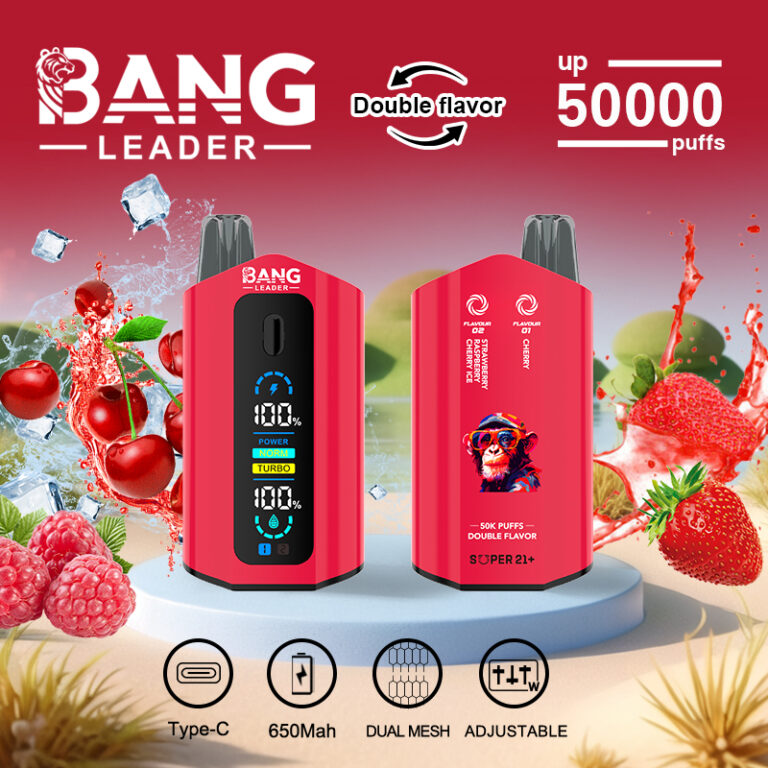 Bang Leader 50K | dual pod system 50000 puffs, 40ml, high-capacity, bulk disposable vape - Image 14