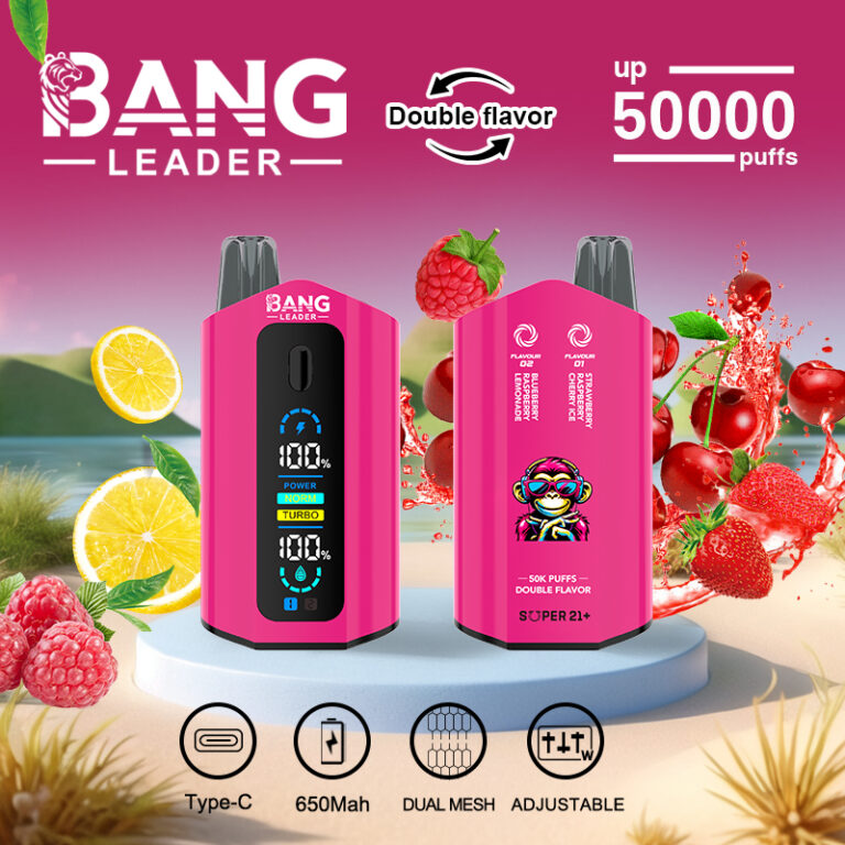 Bang Leader 50K | dual pod system 50000 puffs, 40ml, high-capacity, bulk disposable vape - Image 5