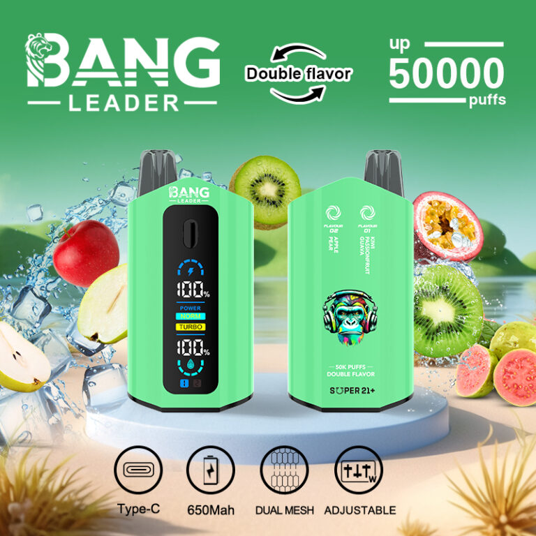Bang Leader 50K | dual pod system 50000 puffs, 40ml, high-capacity, bulk disposable vape - Image 3