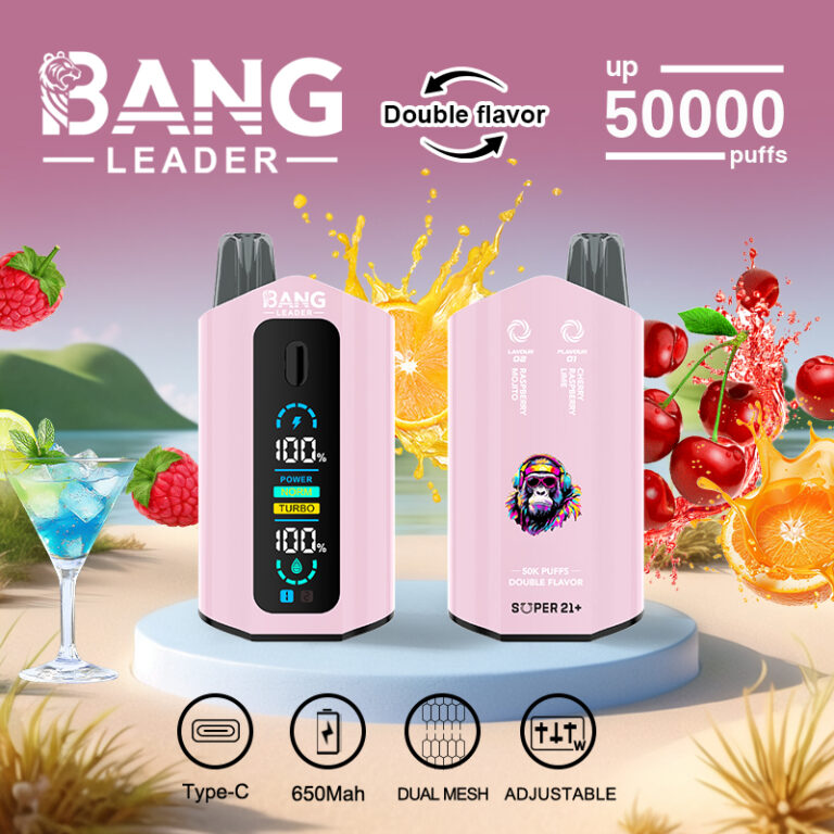 Bang Leader 50K | dual pod system 50000 puffs, 40ml, high-capacity, bulk disposable vape - Image 13