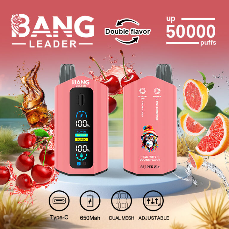Bang Leader 50K | dual pod system 50000 puffs, 40ml, high-capacity, bulk disposable vape - Image 11