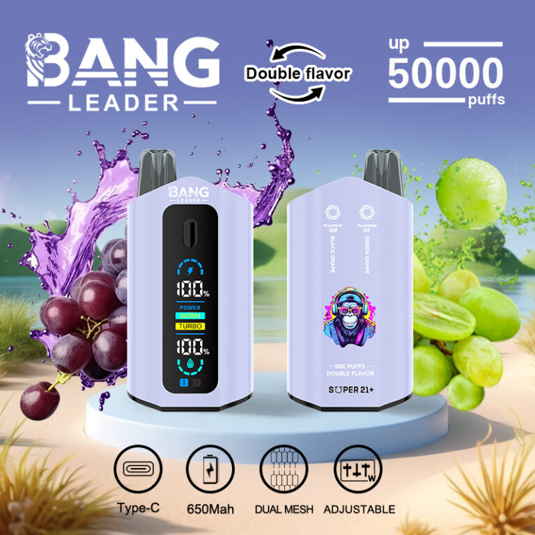 Bang Leader 50K | dual pod system 50000 puffs, 40ml, high-capacity, bulk disposable vape - Image 9