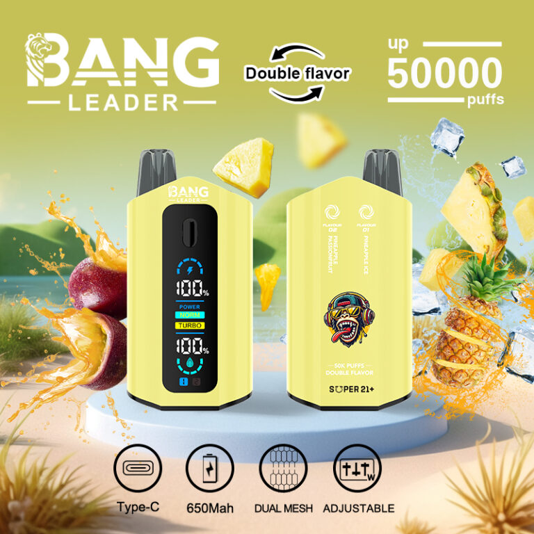 Bang Leader 50K | dual pod system 50000 puffs, 40ml, high-capacity, bulk disposable vape - Image 7