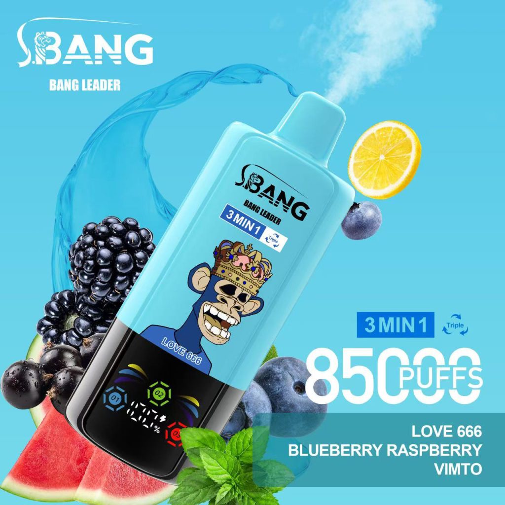 Bang Leader 85K | 3-in-1 triple flavor, 85000 puffs, 70ml, bulk disposable vape - Image 10