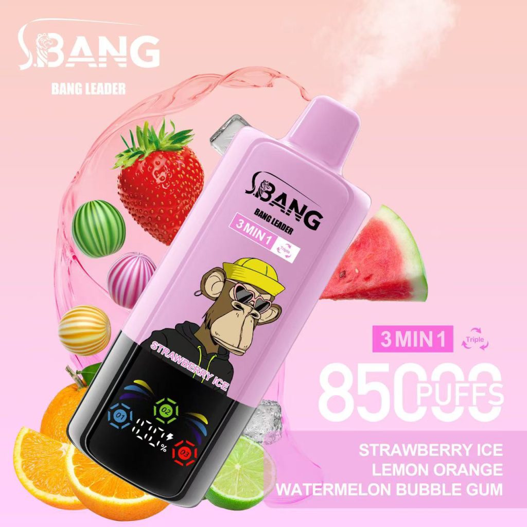 Bang Leader 85K | 3-in-1 triple flavor, 85000 puffs, 70ml, bulk disposable vape - Image 8
