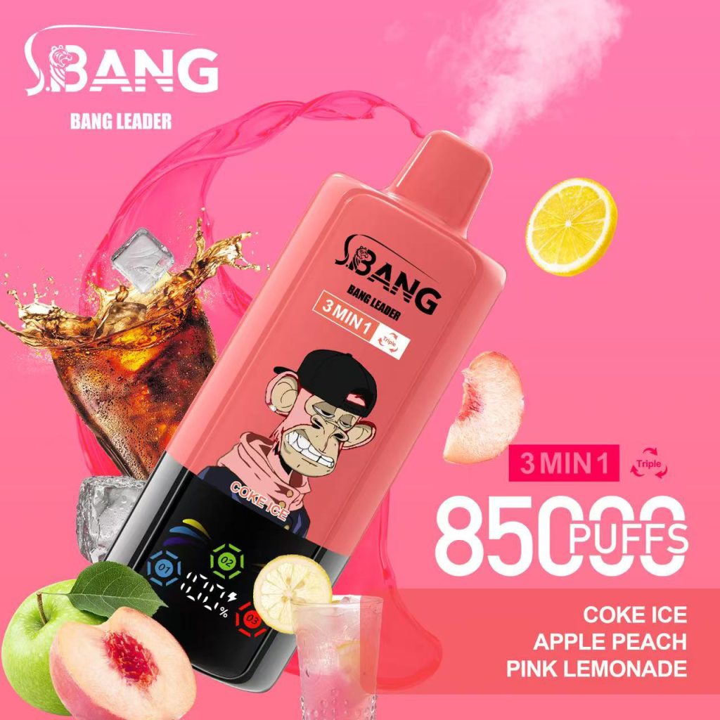 Bang Leader 85K | 3-in-1 triple flavor, 85000 puffs, 70ml, bulk disposable vape - Image 7
