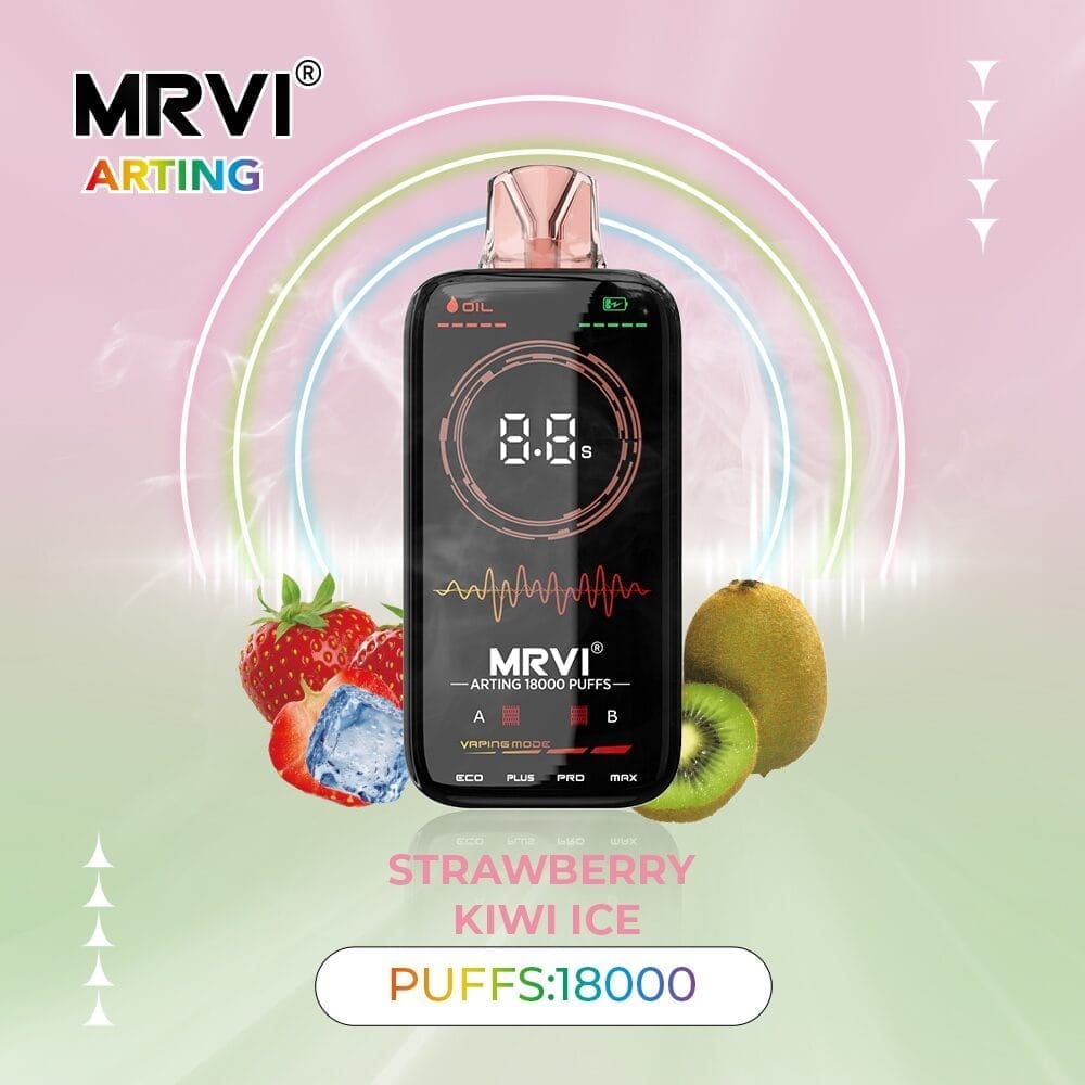 MRVI 18000 Puffs | 2%-5% nicotine, 26mL, dual mesh, adjustable heating, bulk vape - Image 3