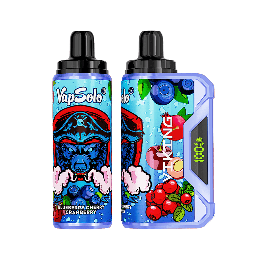 Vapsolo Viking 12000 Puffs | 22mL, 650mAh, airflow control, LCD display, bulk vape