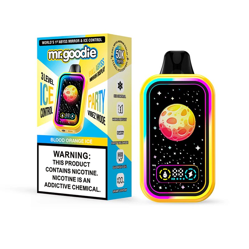 Mr.Goodie 50K | 50000 puffs adjustable ice party mirror display disposable vape - Image 8