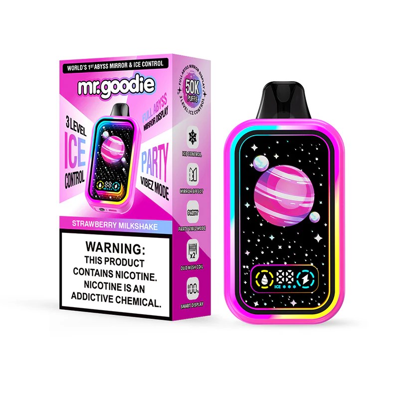 Mr.Goodie 50K | 50000 puffs adjustable ice party mirror display disposable vape - Image 10
