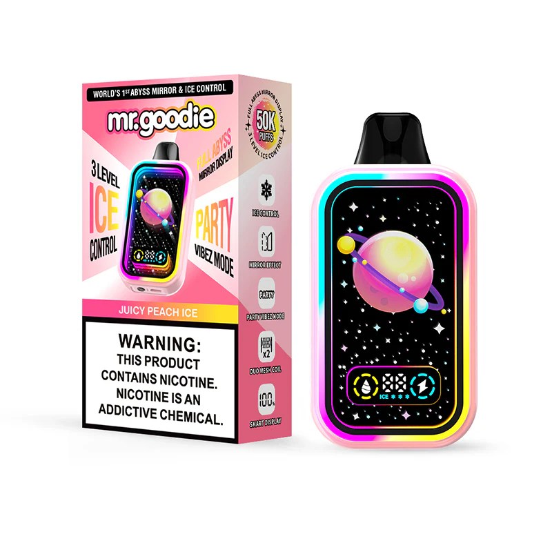Mr.Goodie 50K | 50000 puffs adjustable ice party mirror display disposable vape - Image 11
