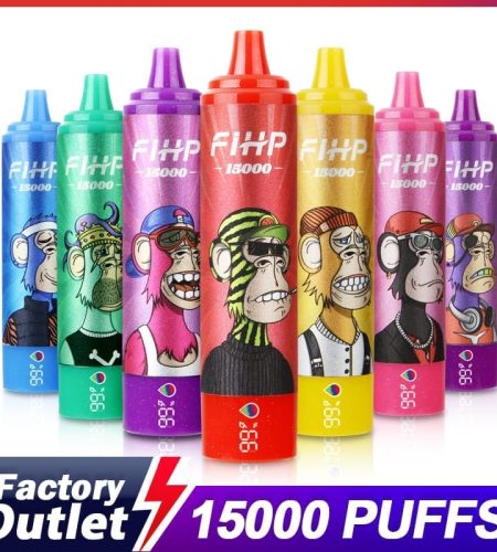 FIHP 15000 Puffs | 2%-5% nicotine, bulk disposable vape