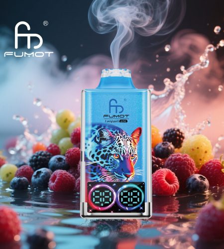 Fumot Leopard 40k | 40000 puffs RGB dual mesh disposable vape wholesale